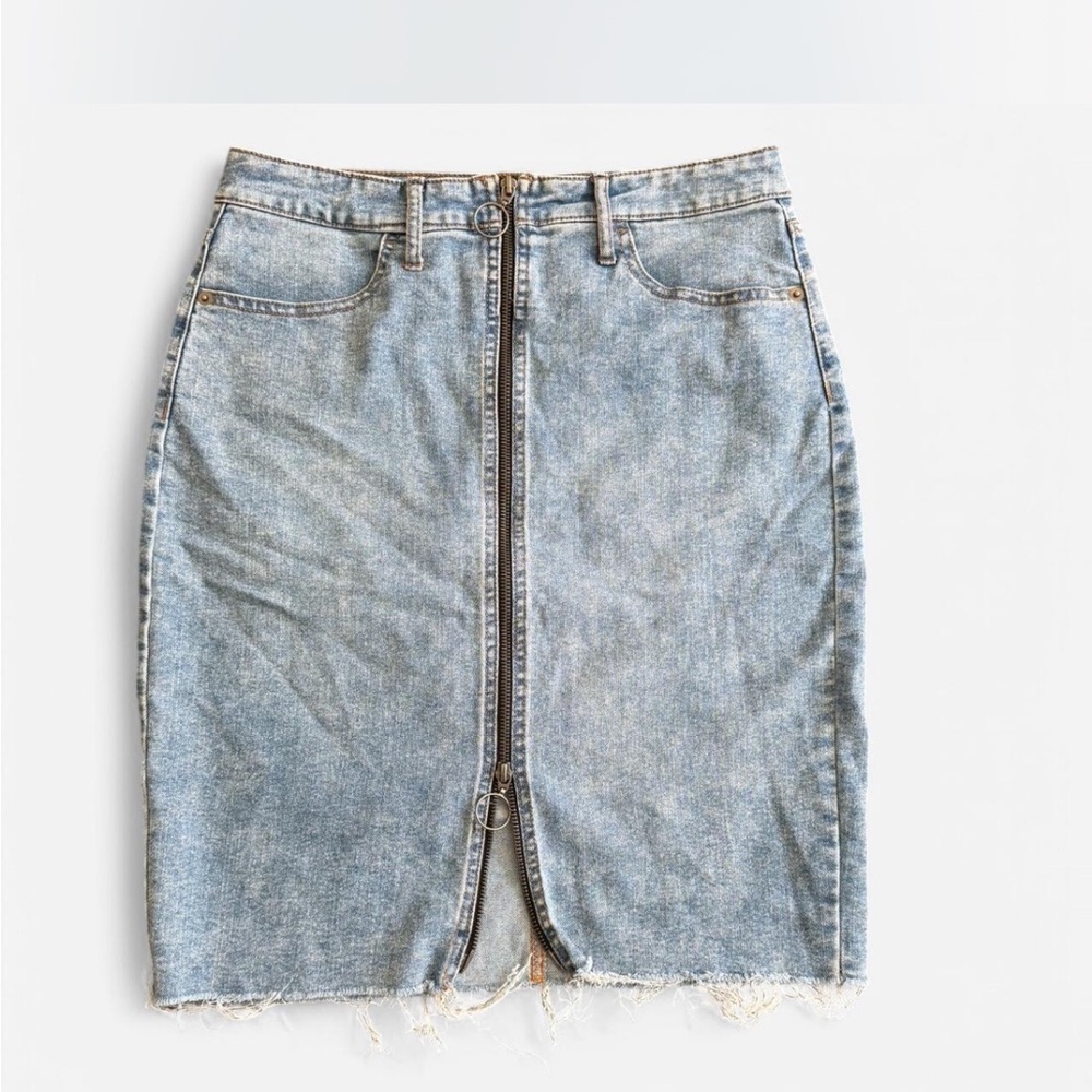 Denim Blue Skirt